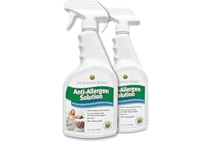 The Ecology Works Solution - Plant-Based Dog & Cat Dander Remover Spray and Dust Mite Waste Reducer for Relief from Allergies