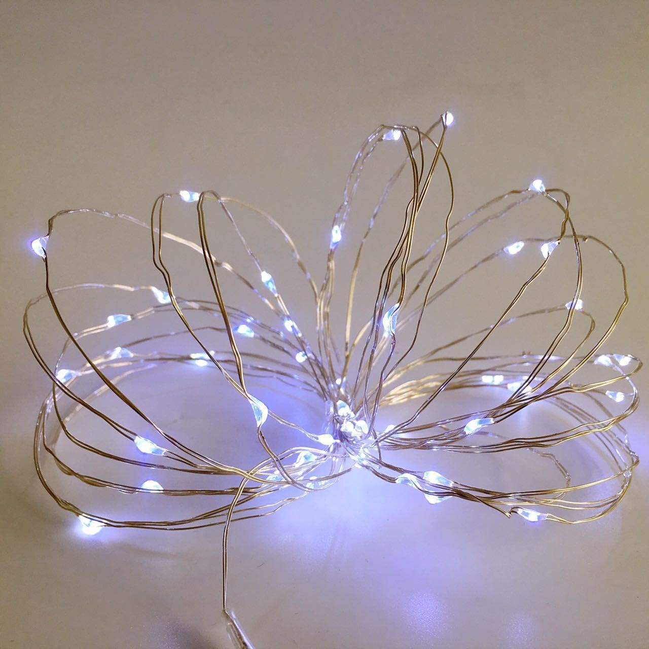 Pack 2 Indoor Mini Starry String Lights, BatteryOperated Fairy Lights