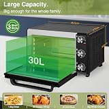 VonShef Mini Oven & Grill 30L 1600W Portable Electric Cooker view 2