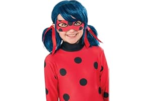 Rubie's Official Miraculous Lady Bug Wig, Childs One Size