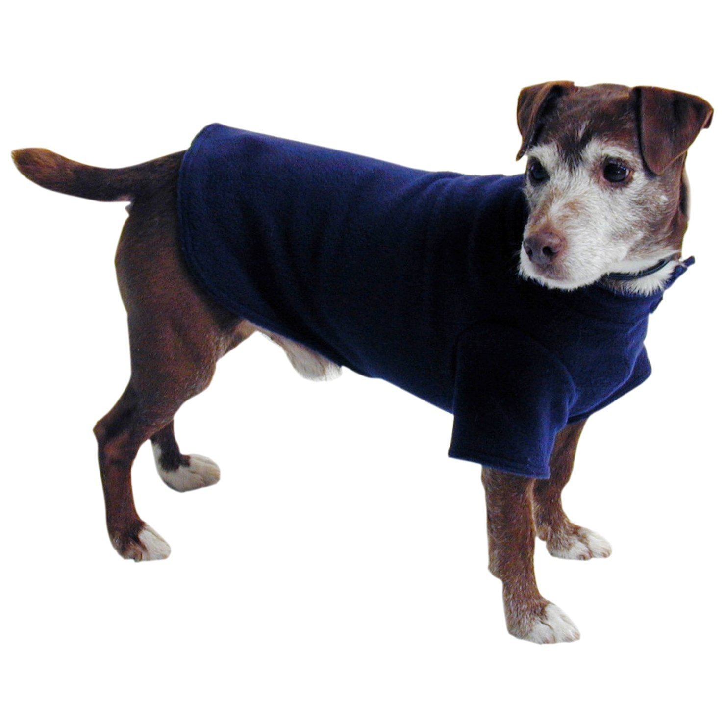 Cosipet Fleece Coat, 8-inch/ 20 cm, Blue