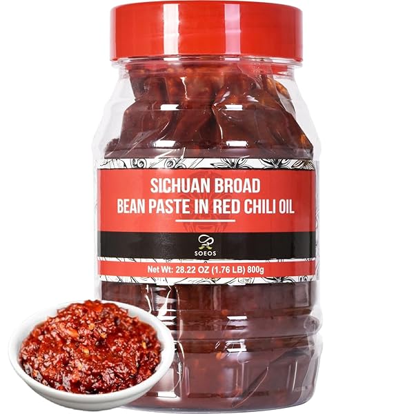 SOEOS SICHUAN BROAD BEAN PASTE WITH CHILI OIL...