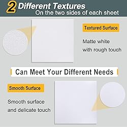 Kinlink White ABS Plastic Sheet 8" x 12"x