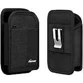 Zebra TC77 TC70 Scanner Holster Carrying Case Pouch Compatible with Zebra TC75x, TC75, TC70x, TC70, TC72, TC77 Handheld Barcode Touch Mobile Computer,Scanner Case Holder with Metal Clip and Belt Loops