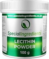 SPECIAL INGREDIENTS Lecithin Powder 100g Premium Vegan Non-GMO Gluten Free