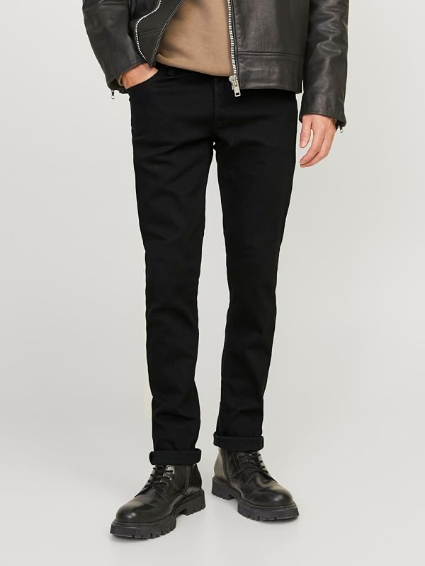 Jjiglenn Jjoriginal, Jeans da Uomo, Nero (Black Denim), 29W / 30L