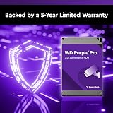 WD Purple Pro 18TB Smart Video Internal HDD AllFrame 7200 RPM 5 Year view 7