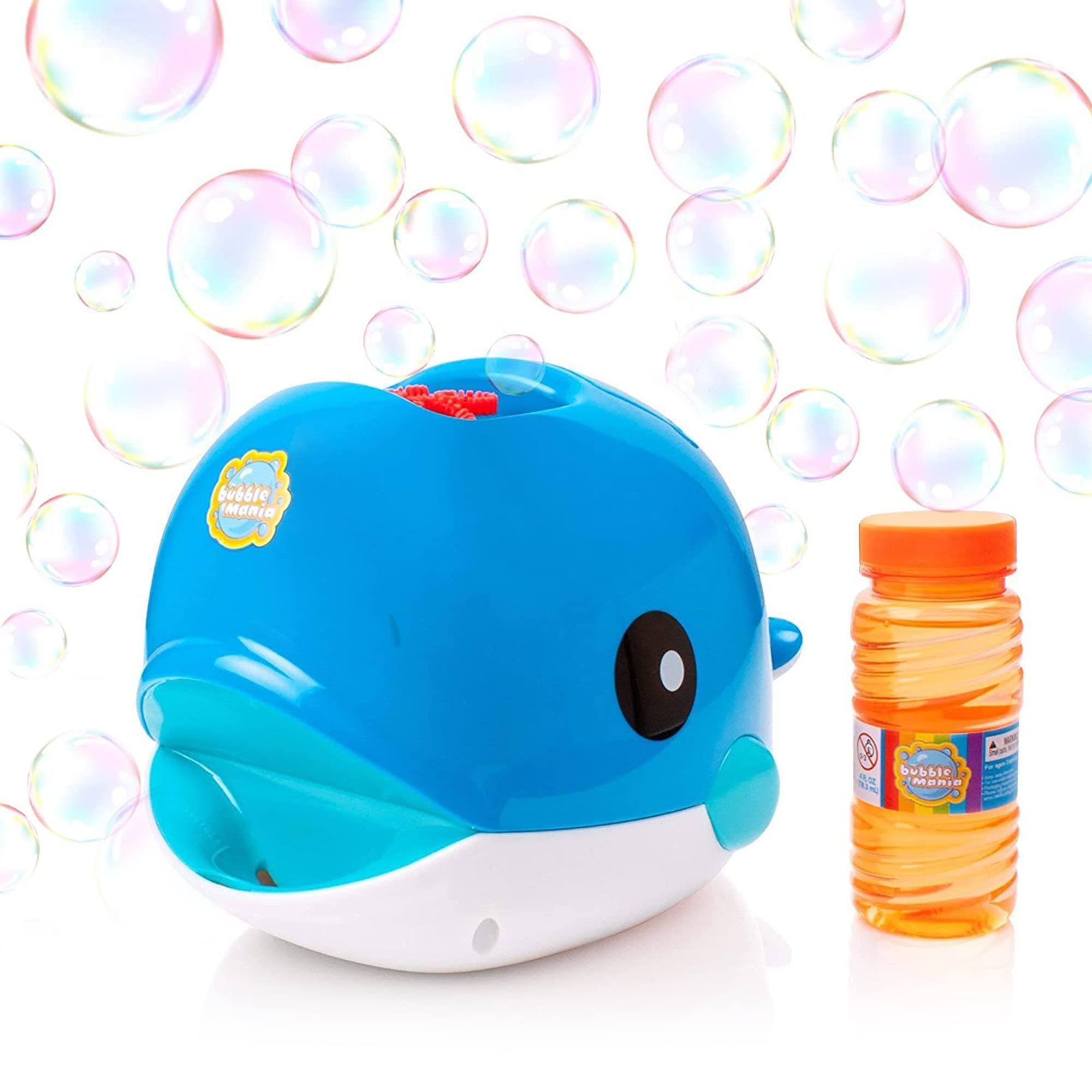 Bubble Mania Bubble Machine - Bubble Blower Whale For Kids - Automatic Bubble Maker Machine