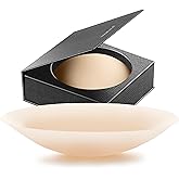 VOCH GALA Nipple Covers for Women with Reliable Stickiness, Invisible Seamless Pasties, Reusable with Portable Storage Box