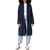 Amazon Essentials Women's Oversized-Fit Cotton Blend Heavyweight Texture Stitch Long Cardigan Sweater