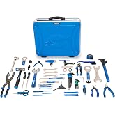 Park Tool EK-3 Professional Travel and Event Kit | Park Tool EK-3 Pro Travel Bicycle Tool Kit with 56 Professional-Grade Tools in Blue Case