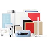 Cricut Joy&trade; 2 Essential Bundle + Digital Content, Blue | Includes Supplies for 35 Projects + Bonus Digital Content - Perfect for Making Cards, Stickers, Labels, &amp; More