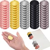 Zonon 55 Pcs Discbound Discs 1.1 Inch Planner Disc Binding Ring | Plastic Expansion Disc, Discbound Notebook Planners, Multicolor Binding Discs, 5 Plastic Boxes, Back to School Supplies Gift
