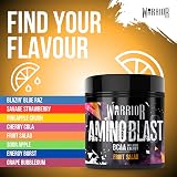 Warrior Amino Blast BCAA Powder 270g Fruit Salad 5g BCAAs per serve view 6