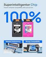GPC Image 62XL Ink Twin Pack Black Colour for HP 62 XL Series view 6
