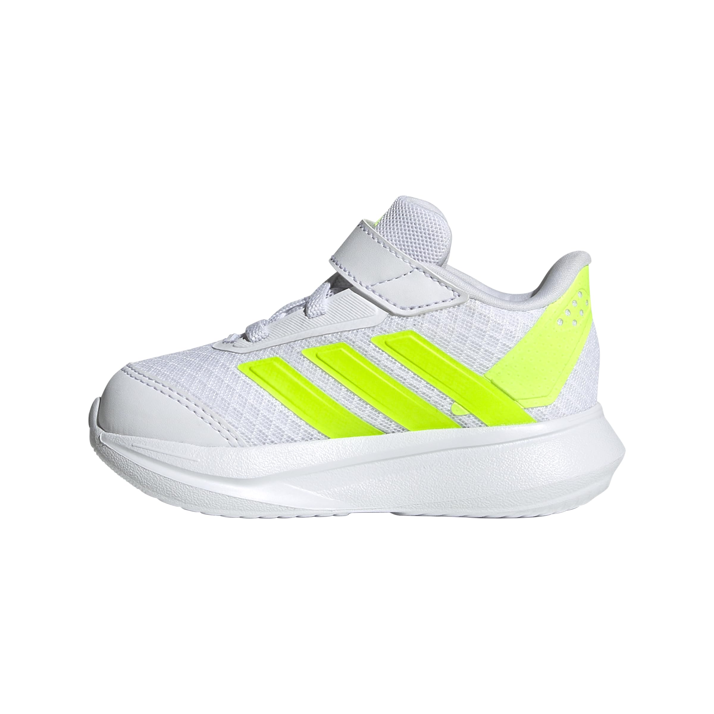 adidas Baby Duramo SL Elastic Lace Sneaker, White/Lucid Lemon/White, 4 US Unisex Infant Image adidas Baby Duramo SL Elastic Lace Sneaker, White/Lucid Lemon/White, 4 US Unisex Infant Image
