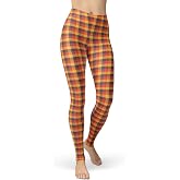 sissycos Women's 80s Leggings Neon Artistic Splash Printed Pants | soft stretch feel, pull-on comfort, bold retro graphics, everyday movement, machine washable