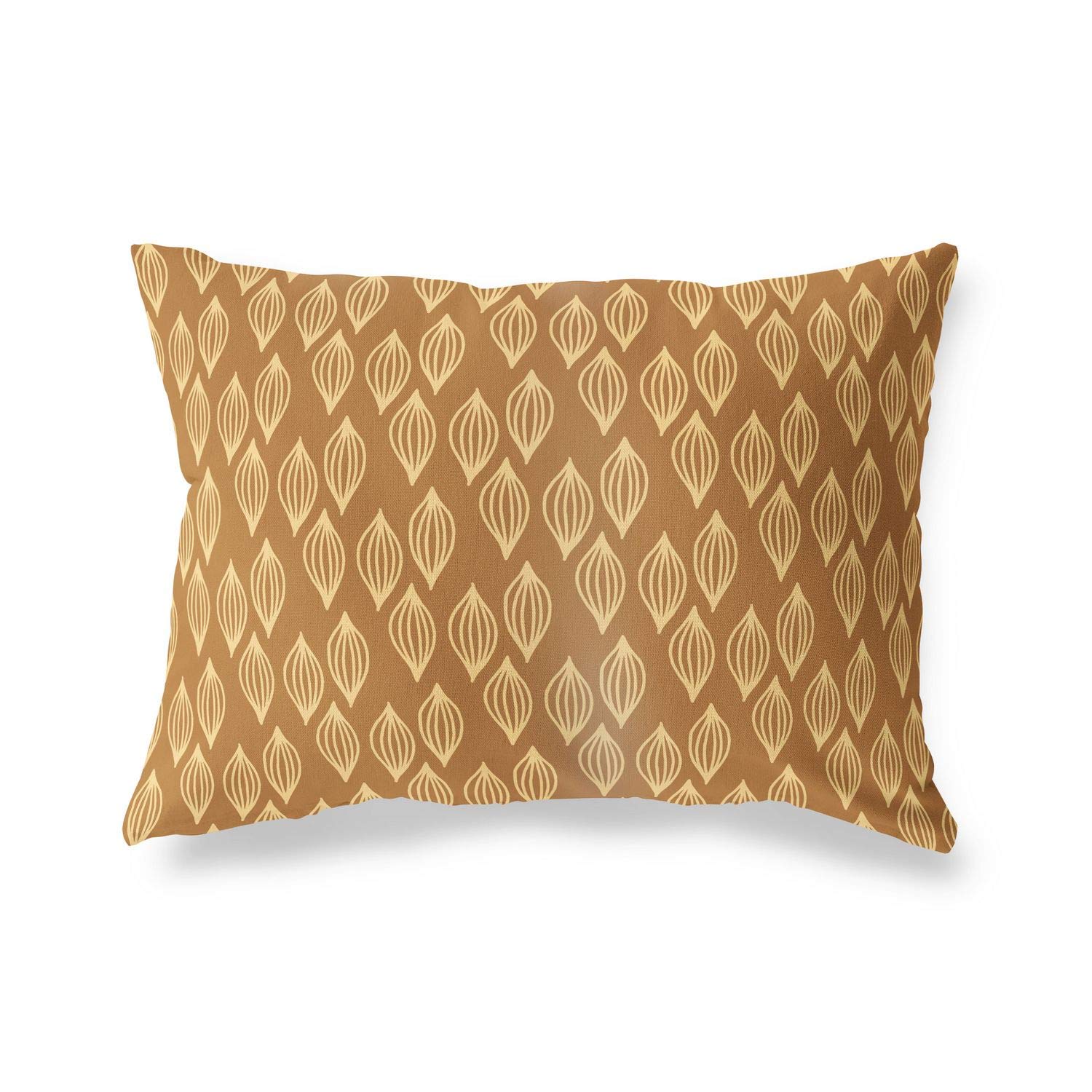 BonaMaison Decorative Cushion Cover, Brown Tones Throw Pillow Covers, Home Decorative Pillowcases for Livingroom, Sofa, Bedroom, Size: 45X60 Cm - Designed and Manufactured in Turkey