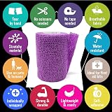 Inksafe Assorted Colours Self Adherent Cohesive Bandages 7.5cm x 4.5m Box of 12 view 3