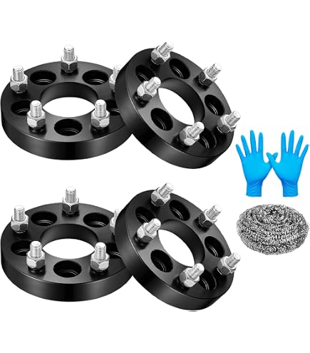 Wheel Spacers 2pcs 20mm Wheel Adapters Spacers PCD 5x100 To 5x114.3 Hub Centric 57.1-67.1mm Lug Studs M12x1.5 Spacers Hub Centric