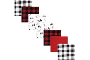 Luvable Friends Little Treasure Flannel Receiving Blankets 7pk