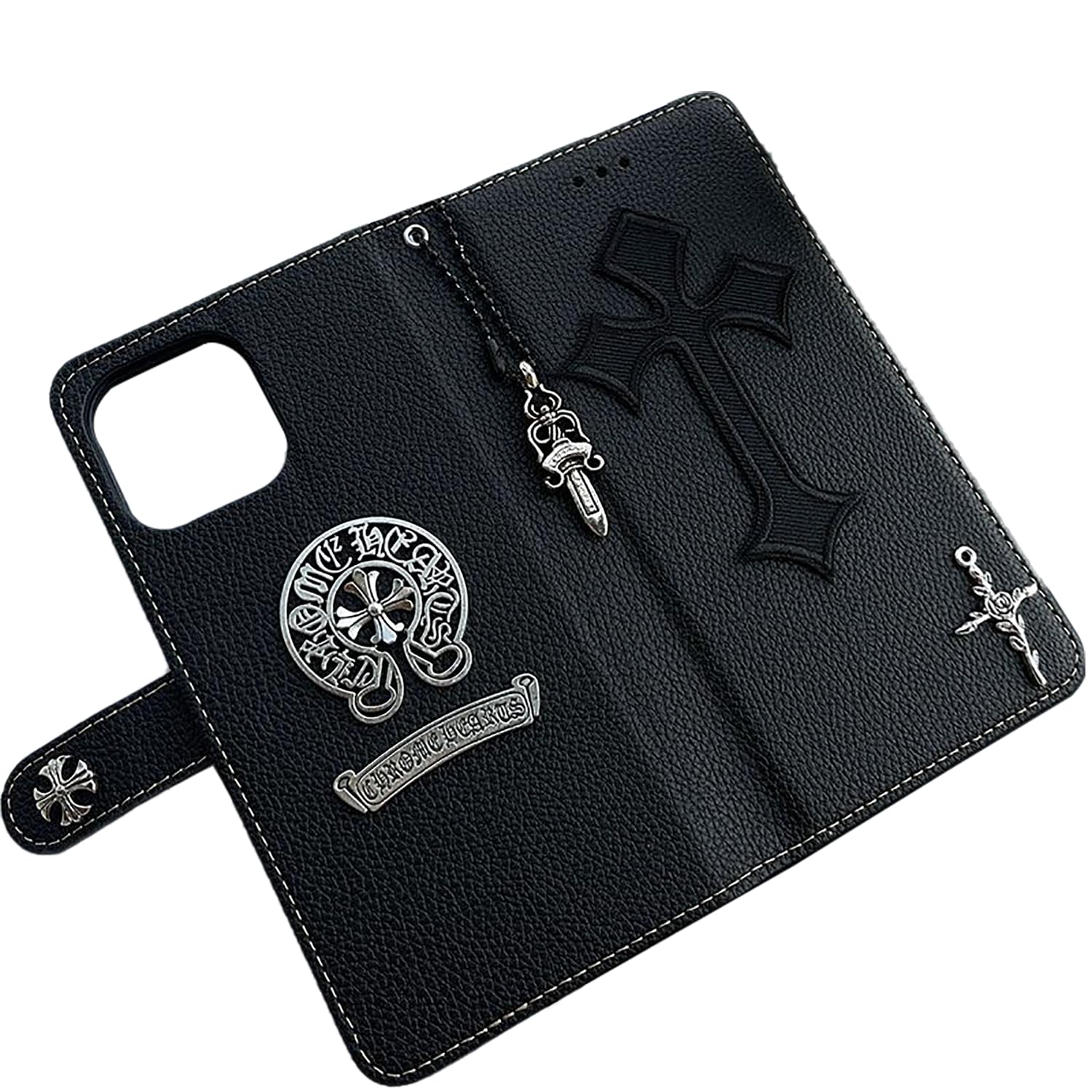 Mua XTCSTL Chrome Hearts iPhone 16 Case, iPhone 16 Cover, Notebook-type, 2024 16th Generation, Smartphone Case MAX Bar, TPU+Pu Leather, Phone Case, Shockproof, Full Protection, Phone Case, Ultra Lightweight, trn Amazon Nht Mua XTCSTL Chrome Hearts iPhone 16 Case, iPhone 16 Cover, Notebook-type, 2024 16th Generation, Smartphone Case MAX Bar, TPU+Pu Leather, Phone Case, Shockproof, Full Protection, Phone Case, Ultra Lightweight, trn Amazon Nht