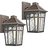 Darkaway Outdoor Sconce Lights Wall Light Fixtures, Exterior Porch Light Outdoor Sconce Anti-Rust Waterproof Aluminum Outside