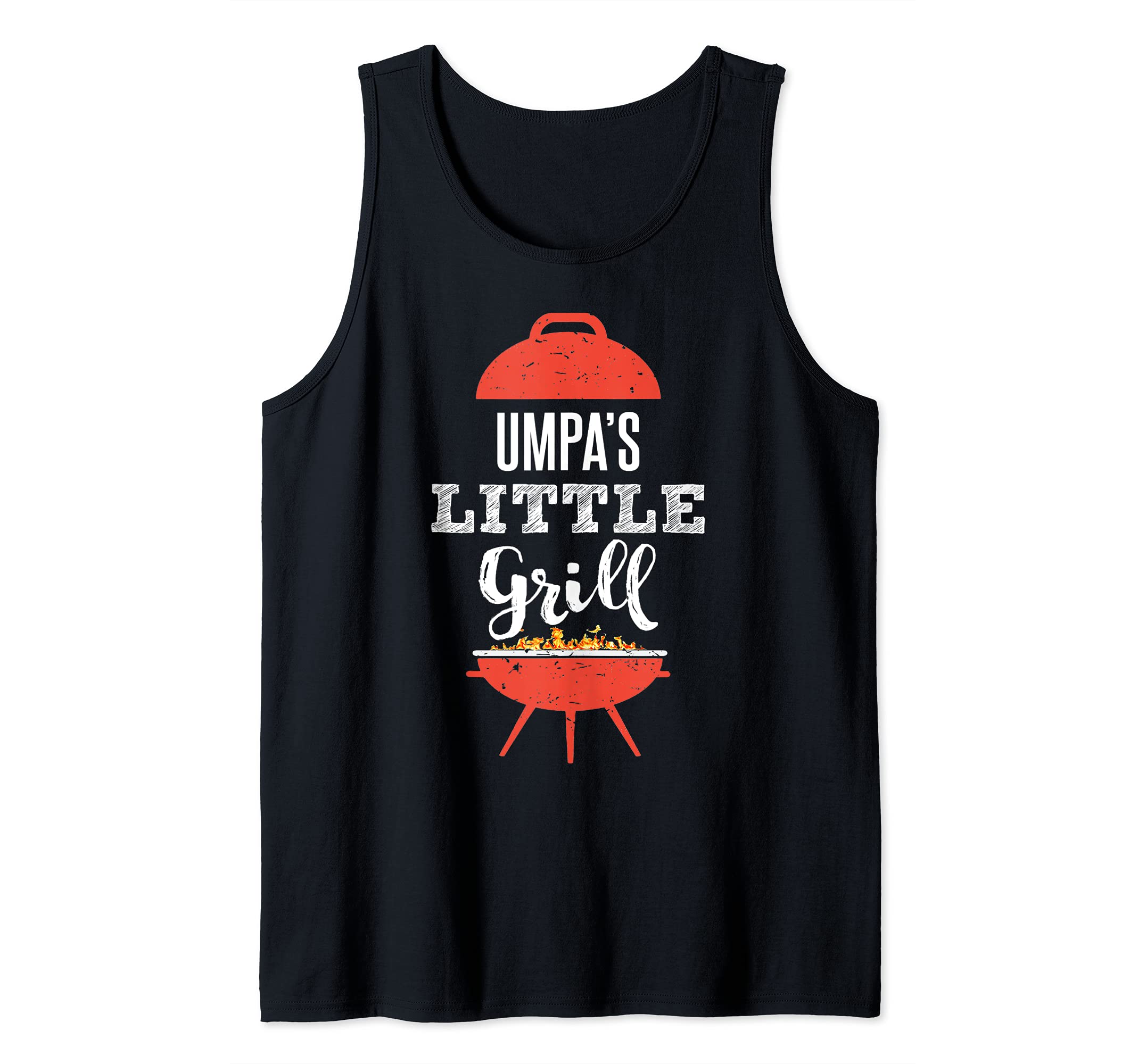 Funny BBQ Grilling Gift Design for Umpa's Little Grill Tank Top