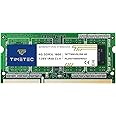 Timetec 4GB DDR3L / DDR3 1600MHz PC3L-12800 / PC3-12800 Non-ECC Unbuffered 1.35V / 1.5V CL11 1Rx8 Single Rank 204 Pin SODIMM Laptop Notebook PC Computer Memory RAM Module Upgrade (4GB)