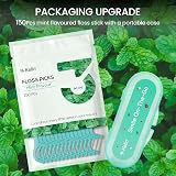 YKL Y-Kelin Dental Floss 150 Pcs with Storage Box Mint Flavor Teeth Cleaning view 2