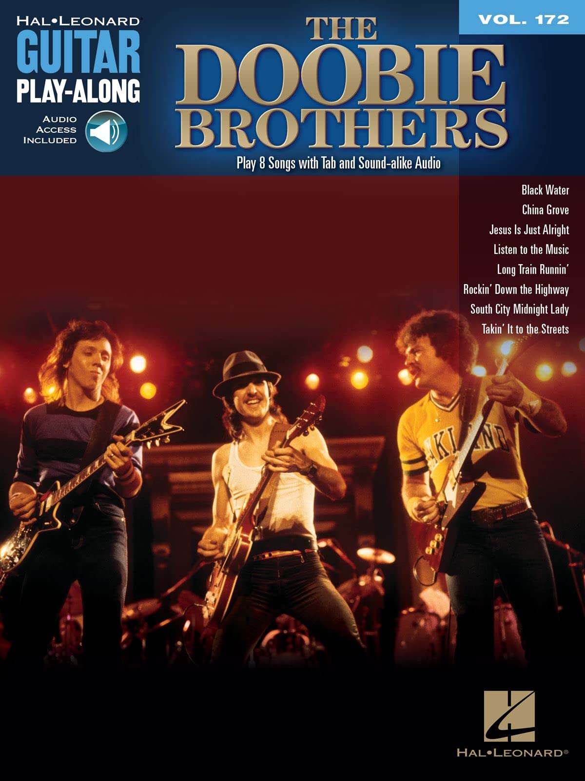 The Doobie Brothers: Guitar Play-Along Volume 172 (GTAB with Free ECD) (Hal-Leonard Guitar Play-Along)
