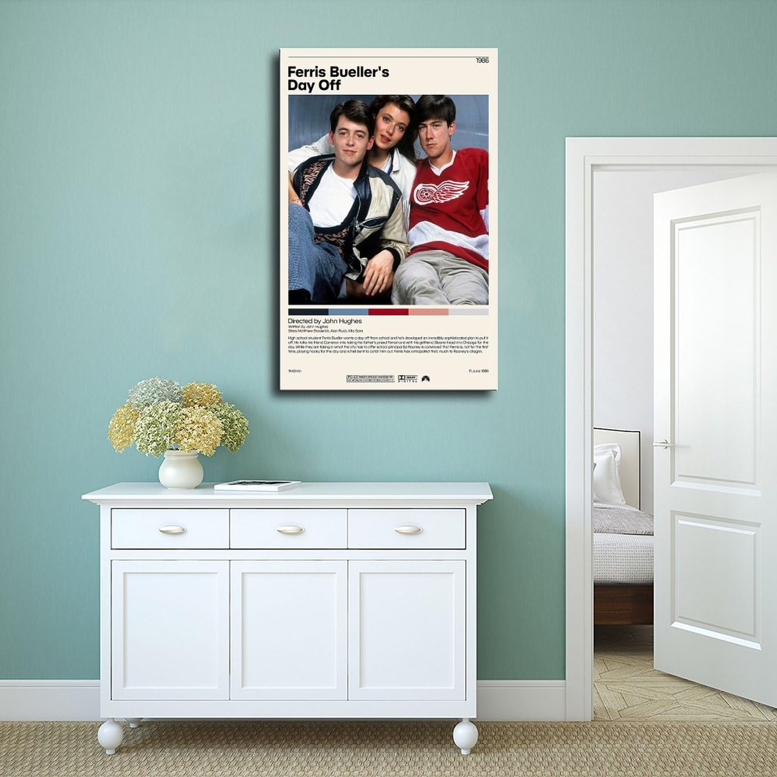 Ferris Posters Bueller's Day Off Poster Classic Retro Movie Posters