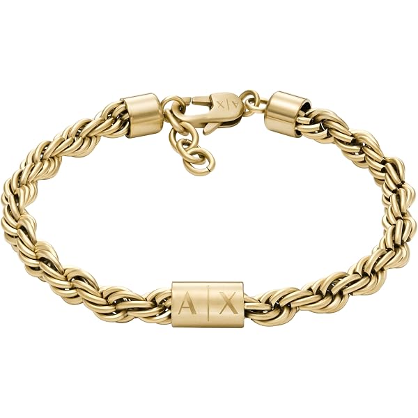 Bracelet Guess JUMB03028JWYGS Bond Street Homme Acier Inoxydable Doré