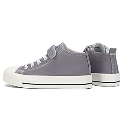 Fefoe Boys Shoes Girls Canvas Tennis Shoes Kids