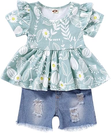 baby girl denim pants