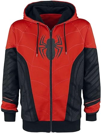 red and black mens hoodie