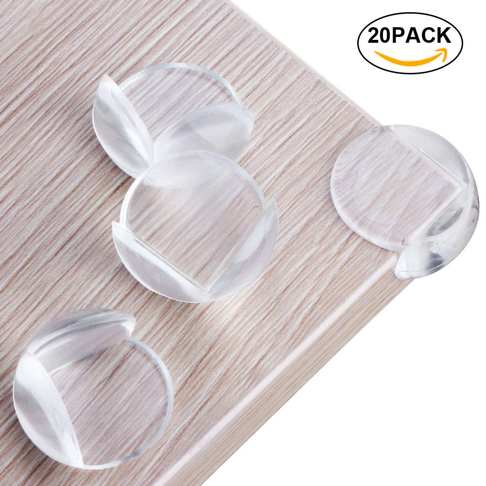 Letilio Safety Corner Protectors Guards (20pcs Large Clear) Table