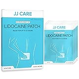 JJ CARE Lidocaine Patches (Pack of 6), 4% Lidocaine