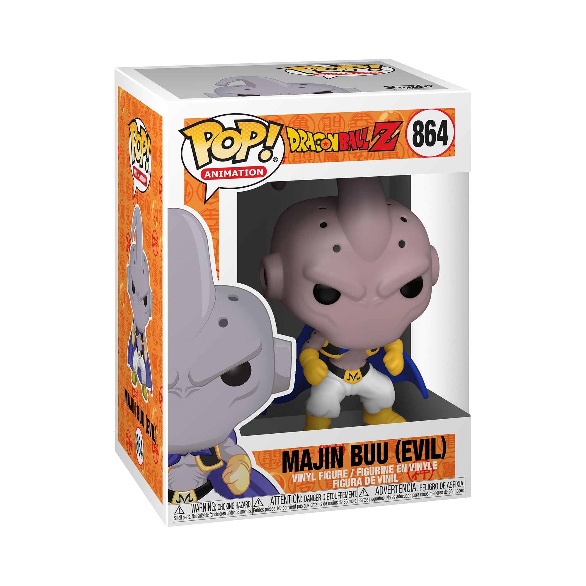 Funko POP! Animation: Dragon Ball Z S8-Evil Buu Dragonball - Collectable Vinyl Figure - Gift Idea - Official Merchandise - Toys for Kids & Adults - Anime Fans - Model Figure for Collectors