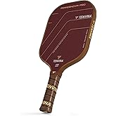 TENVINA Pickleball Paddles, Thermoformed 4 Layers Carbon Fiber Pickleball Paddle, Pickle Ball Paddle USAPA Approved with Dominant Power and Larger Sweet Spot