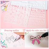 ADUSRIZ Teen Girls Diary Gift Set Stationery Scrapbook Kit 8-14 view 7