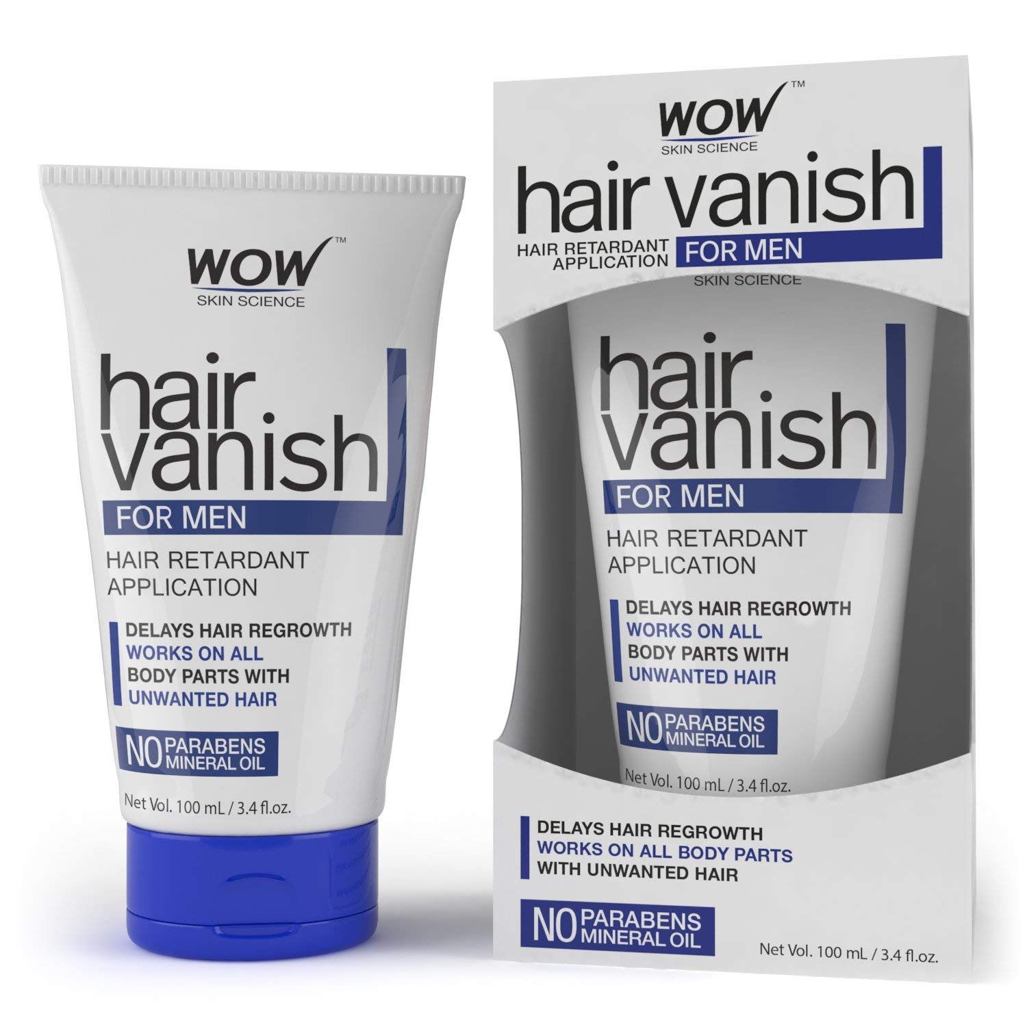 Amazon Com Wow Hair Vanish For Men No Parabens Mineral Oil