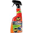 Meguiar's Hybrid Ceramic Waterless Wash & Wax - Waterless Car Wash Spray with Ceramic Chemistry for a Slick, Protective Barrier - No-Scratch Formula for Glossy Paint and Ceramic Coatings, 24 Oz
