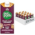 nutpods Coffee Cake Unsweetened Dairy-Free Creamer, Made from Almonds and Coconuts, Whole30, Keto, Gluten Free, Non-GMO, Vegan, Kosher (12-Pack)