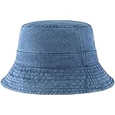Hot Summer Bucket Hat - Trendy Cotton Sun Hat for Beach, Golf, Fishing - Fun Outdoor Vacation Boonie for Men and Women