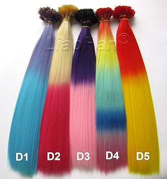 Amazon Com Liaohan Ombre I Tip Hair Extensions Gradient Hair