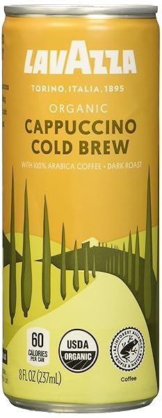 LAVAZZA ORGANIC NITRO COLD BREW, 7 FLUID OUNCE