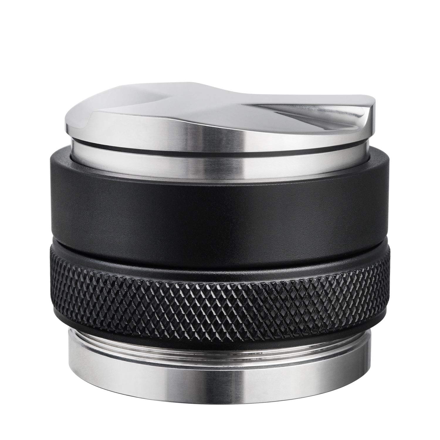 MATOW 58mm Coffee Dispenser and Tamper Double Head Coffee Leveler Fits Portable Filter, Increased Adjustable Depth - Professional Manual Espresso Tampers