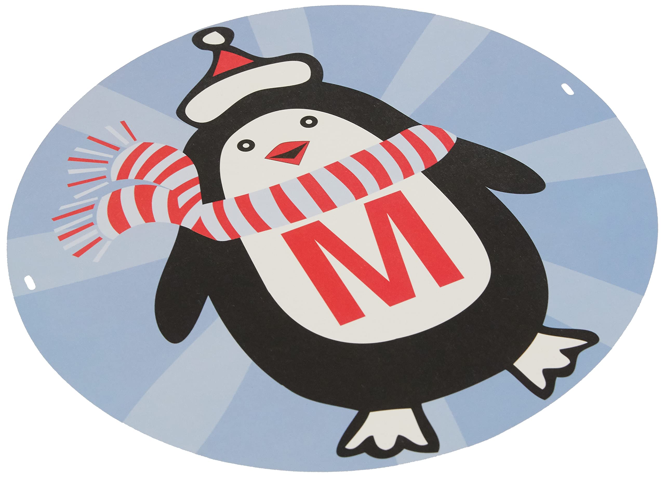 Neviti Bunting 1 Each, Party Penguin, White/ Blue