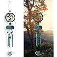 OKAIMEIMEIO Tree of Life Wind Chimes for Outside, Memorial Gifts for Mom, Outdoor Clearance, Sympathy Gifts for Loss of Loved One, Garden Decor